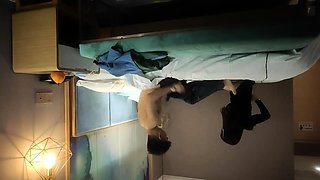 Amateur couple copulation on hidden cam