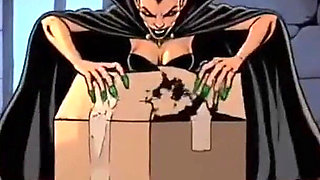 Maleficent and the Magic Pumpkin. Halloween Cartoon