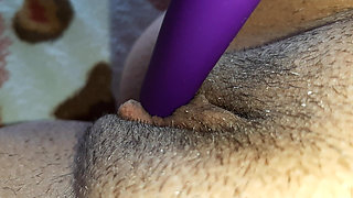 My Pussy Is Dripping and My Swollen Clit Is Shaking From an Intense Orgasm From the Vibrator