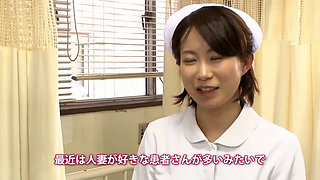 Japanese Married Nurse in Serial Fuck Treatment