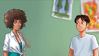 Animated fantasies with cartoon sex and big boobs