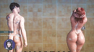Fun in shower