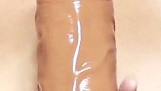 Giant Dildo Jerk off