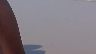 Cute 18 Year Brunette Naked at Beach