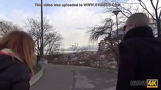 Hunt4k. angry dude observes slutty girlfriend cheating on him with stranger