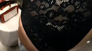 Fitting Room Risky Public Sex - Amateur Couple Caught Fuckin