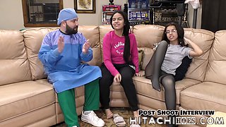 Pothead Alix Avery goes through another round of mandatory vibrator orgasms with Dr. Tampa