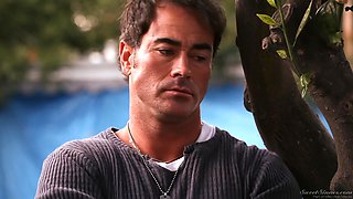 Neighborly Brunette Heat with Richie Deville's Bold Lust