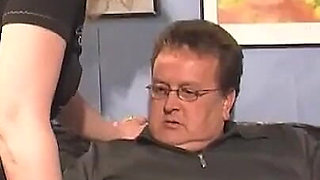Fat Woman Mature Woman While the Other Masturbates