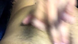 Sweet Asian Marica close up masturbation