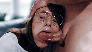 OUT OF THE FAMILY - Hot Babe Violet Starr Fucks Her Boyfriend While Her Naughty Stepmom Watches