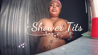 BBW Goddess Shower Tits