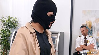 Bank Banging Fools Sloppy Robber - Crazy Interracial with Will Pounder and Busty Ebony Breyana Moore