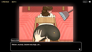 Village Rapsody - Part 8 - MILF Stucked in the Chair and Fucked Good by Loveskysan69