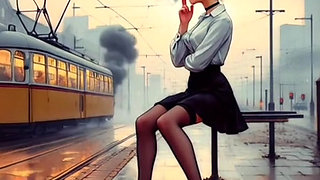 Harrison Marks Presents: AI Generated Smoking Babes in Stockings