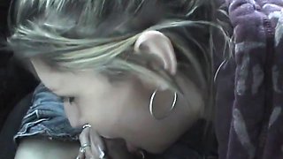 Public Old Bitch Blowing On Hard Knob