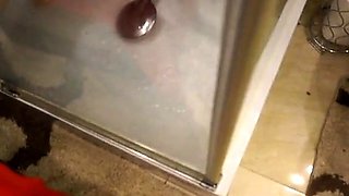 Steamy Solo Shower Massage Orgasm