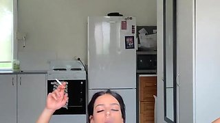 Beth's Smoking Heat Sparks a Wild Oiled Fetish Encounter