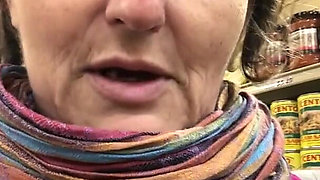 Flashing My Tits in Supermarket to Show You How Cold It Was!