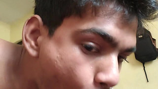 Indian man hot dick sucking