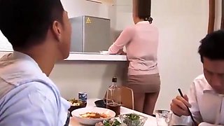 Japanese Wife Fucked By Husband's Friend When He's Sleeping