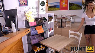 HUNT4K. Owner of cafe for cash permits future mom