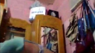 Filipina MILF Helps a Man Cum on Webcam