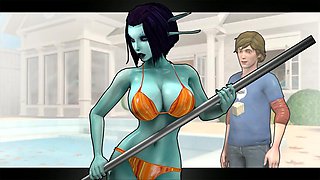 Summer Daze: Big Tits, Big Ass  Blowjob Porn