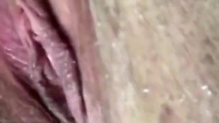 BBW beautiful fucking my wet pussy with rabbit vibrator