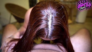 Fucking a Fan and Letting Him Shower Me with Cum! Abella Olsen