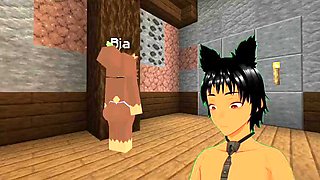 The Jenny mod Fapcraft Minecraft - Its Bia and Allie the genie and I am fucking them both