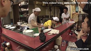 Fucking The Cook In The Back Of The Kitchen