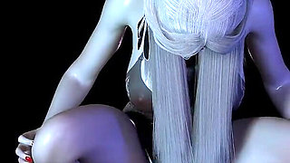 3D Cute Cosplay Slut Got Her Hairy Pussy Fucked so Hard