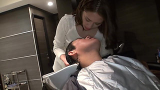 The Hair Salon Where Our Eyes Keep Meeting