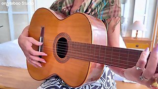 mature arse destroyed by bbc guitar student