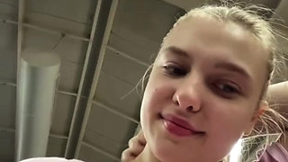 My trainer fucking me in the gym