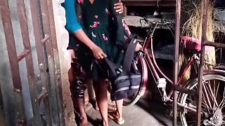 Village Girl Fuck With Teacher When Going To Tution