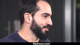 Oyeloca - mexican cleaner (Liz Rainbow) cleans house and pecker!