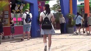 JAPANESE STUDENT VISITS USA AND GETS BWC: Big Tits, Big Ass  Blowjob Porn