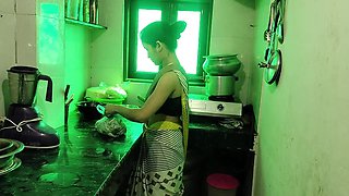 Desi Maid Fucked in the Kitchen