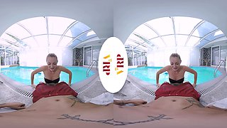 Wet & Wild - Redhead Fucks Poolside - Vrpfilms - Sexlikereal