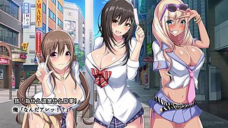 Foursome with slutty bitches at onsen