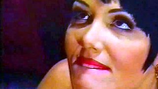 Brunette does kinky blowjob in euro wife hardcore video