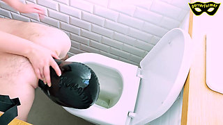 Slave Gets Fucked and Fisted With Head in Toilet