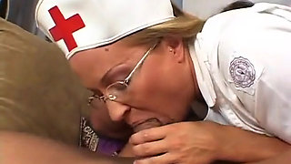 My hot nurse wants my cock