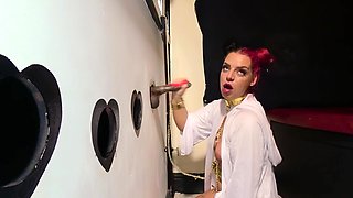 Cheri Pi - Double Feature - Latex Fuck & Suck + 3 Glory Hole Scenes