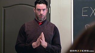 What's My Grade Again? With Charles Dera, August Taylor - Brazzers