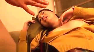 Japanese College Girl Toyed And Fucked
