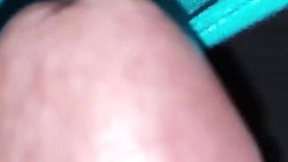 My wife getting a cumshot loaded in her pussy inside her panties
