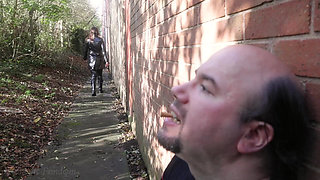 Using a Stranger as Her Ashtray